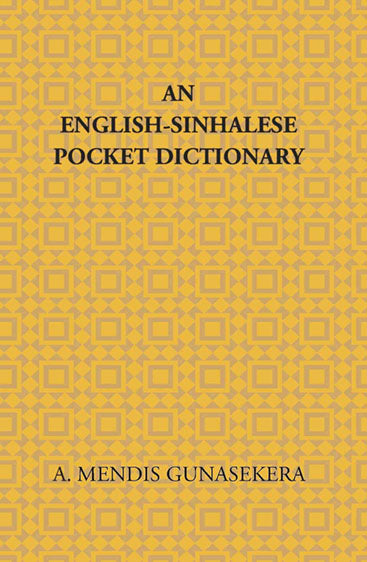 An English-Sinhalese Pocket Dictionary